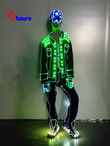 Good Quality China Party Supply LED Light-up Flashing Costume Led Suit
