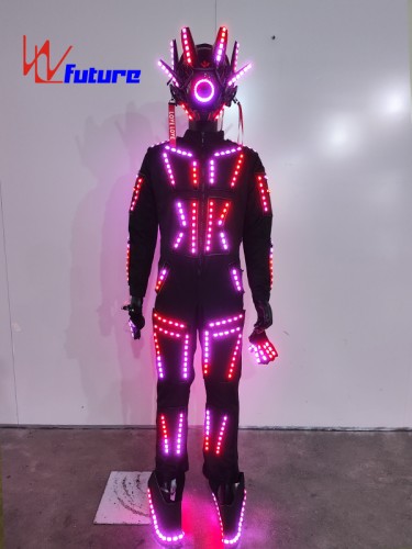 High Quality Cyberpunk LED Tron Dance Costume WL-0353