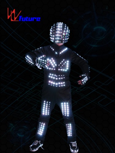 Programmable LED Robot Cosutme with Helmet WL-067