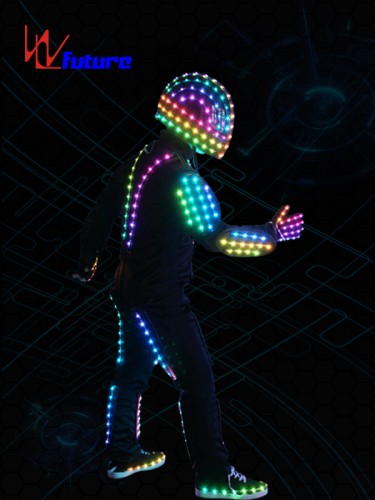 Programmable LED Robot Cosutme with Helmet WL-067
