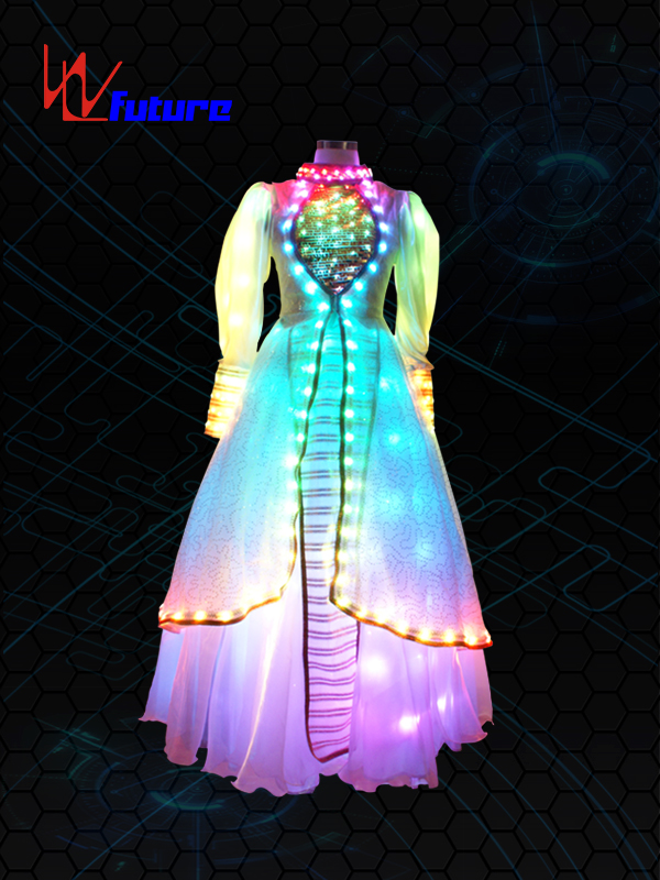 Wholesale Dealers of Glowing Costume Ideas -
 Chinese minority nationality LED costume WL-032 – Future Creative