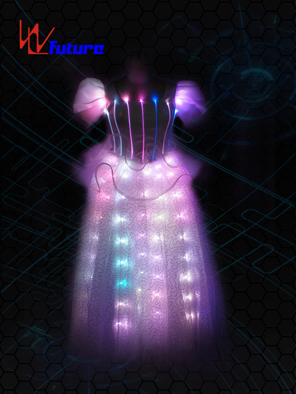 High Performance Led Lighted Custom Clothes - Girls led light up fairy dress costume,LED prom dress WL-041 – Future Creative