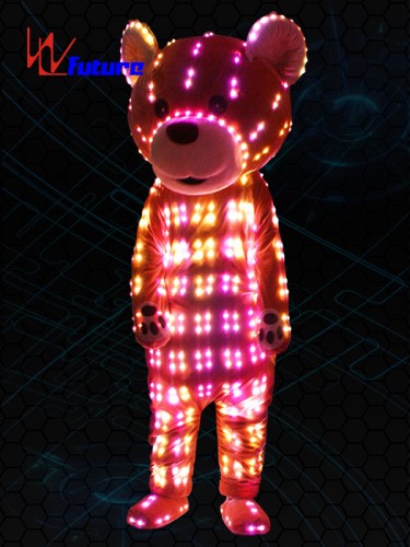 OEM China China Silver LED Luminous Cosplay Transformer Stage Performance Wear Stilt LED Light Giant Robot Costume TV & Movie Costumes