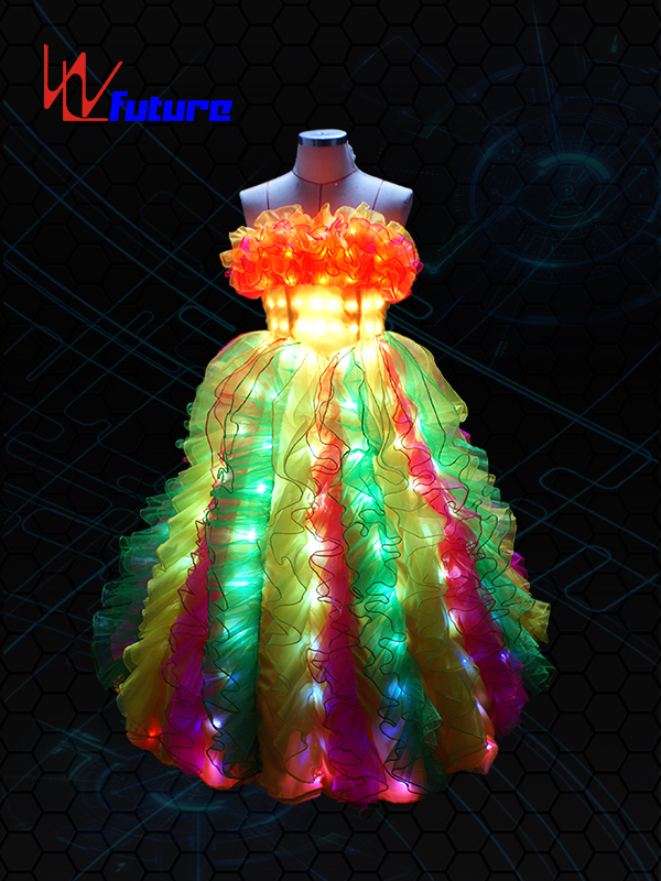 IOS Certificate China EL Wire Luminous Costumes, LED Dress, LED Stage Costume Featured Image