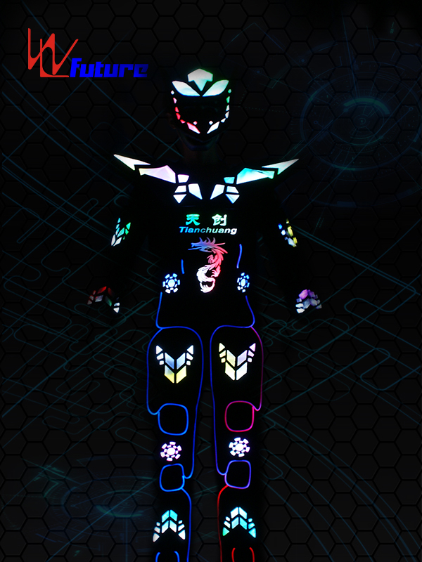 Future LED Cyborg Robot Warrior Costume for Dance Show WL-0183 Featured Image