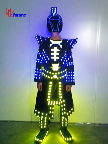 433 Wireless Control LED Light up Costume Tron Dance LED Suits WL-0330
