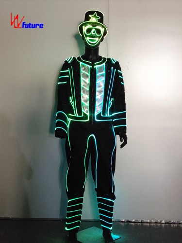 DMX Control LED Light up Costume with Mask WL-0331