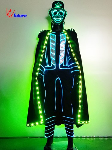 DMX Control LED Light up Costume with Mask WL-0331