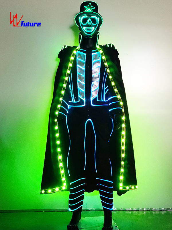 DMX Control LED Light up Costume with Mask WL-0331 Featured Image