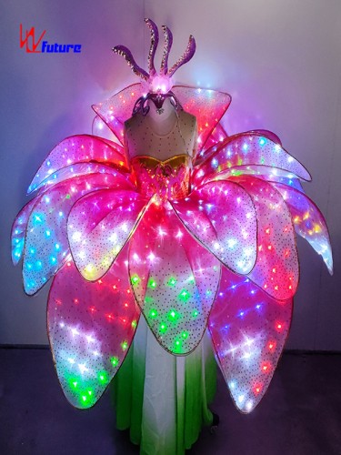 Chinese wholesale Giant LED Flower Costume Led Outfit for Event