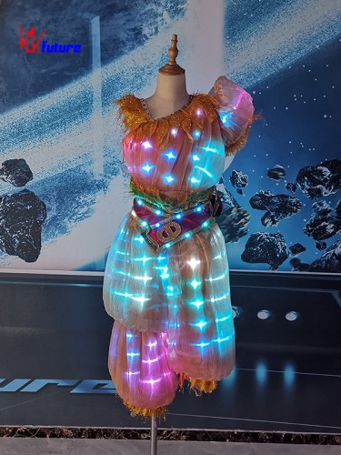 Custom LED Lights Dance Costume Stage Show Dress WL-0278