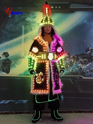 Cool LED Light up Costume with hat for TV & Movie WL-281