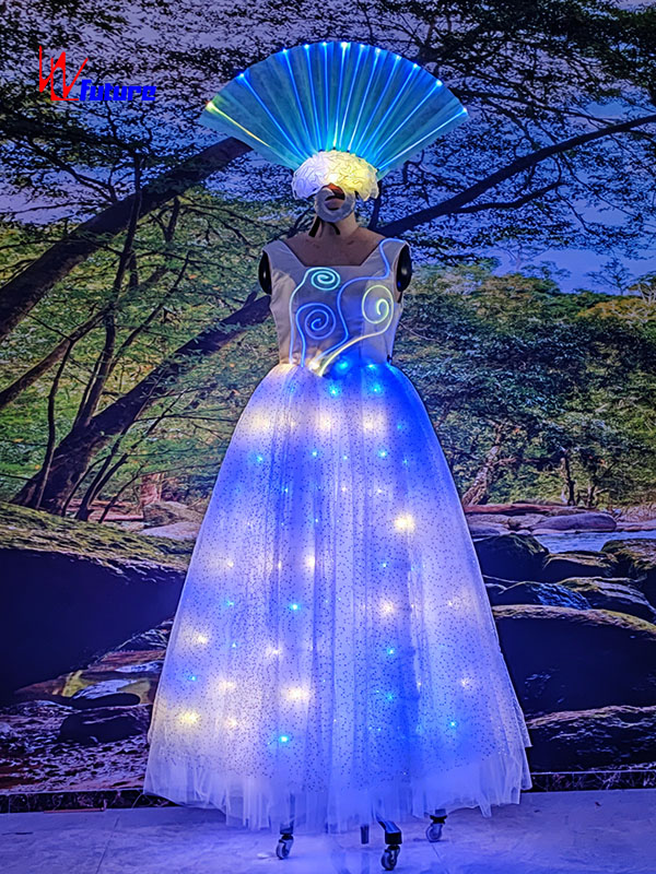 Top Quality LED Light Dress LED Prom Dress LED Illuminated Clothes WL-0316 Featured Image