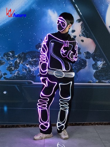 High reputation China Customised Lights Changeable Women Fiber Optic Hoodie with LED Light