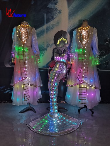 Elegant LED Gowns Mermaid Parade Glow Cosutme WL-0189