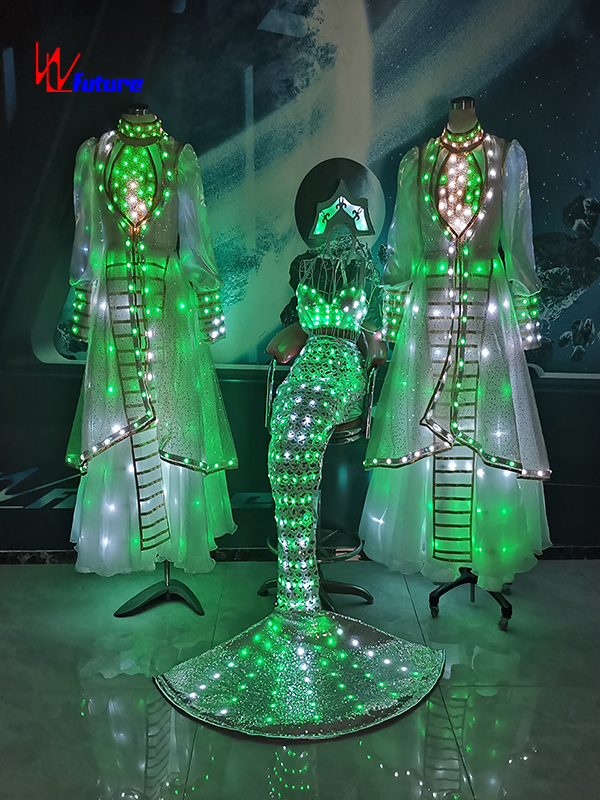Elegant LED Gowns Mermaid Parade Glow Cosutme WL-0189 Featured Image