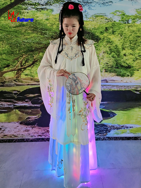 Discountable price Led Light Strip For Clothing -
 Chinese style elegant fairy spirit LED luminous costume WL-0320 – Future Creative