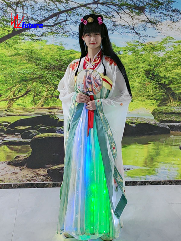 Trending Products Traditional Chinese Led Dragon Costume -
 Chinese style Tang Chao LED Light Costume WL-0321 – Future Creative