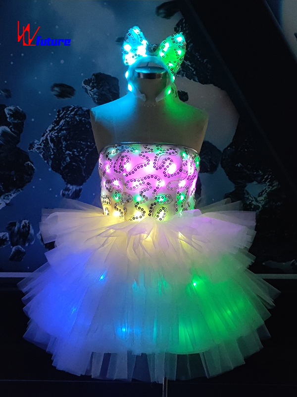 China Outdoor Show Attractive Waterproof LED Performance Wear Costumes, Party Costumes WL-0323 Featured Image