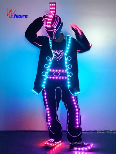 New Style LED Light Show Costume LED Jacket Suit WL-0326