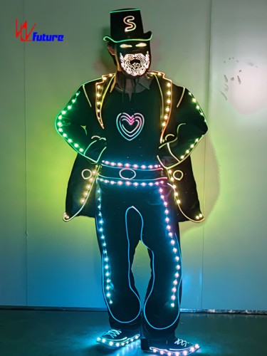 New Style LED Light Show Costume LED Jacket Suit WL-0326