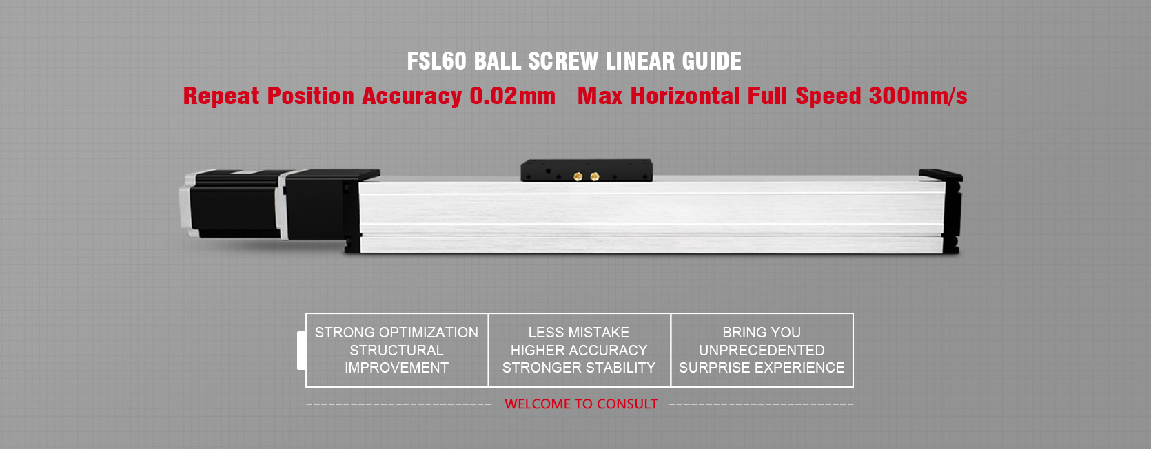 dustproof ball screw linear motion guide