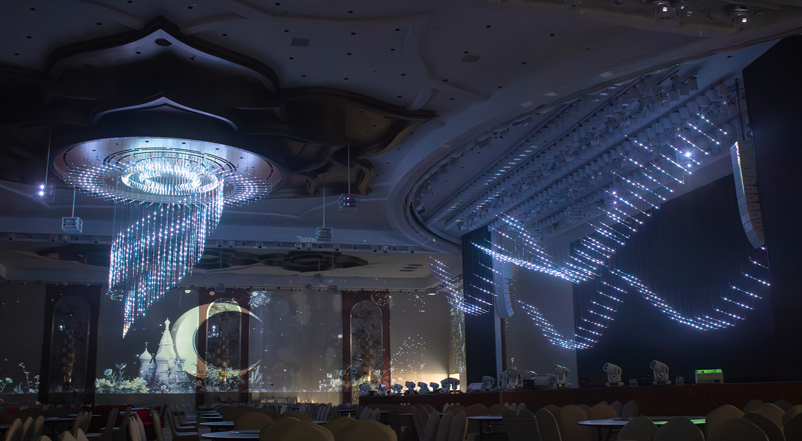 2023 Wedding project for kinetic lighting system solution