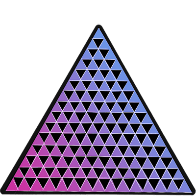 Painel triangular