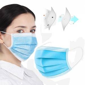 2017 New Style Led Lift Color Ball - 3 Ply Medical Procedure Non-woven Disposable Face Mask  – Fyl