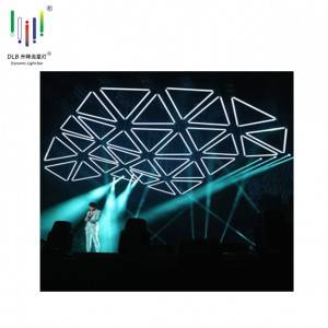 Leading Manufacturer for Stage Kinetic Lighting Led Lift Ball - Night Club Kinetic LED Triangle Tube  – Fyl