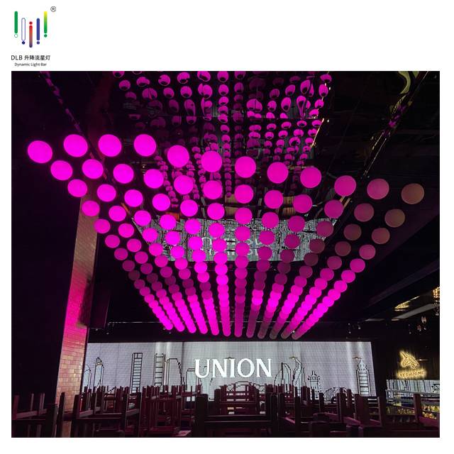 Motoros LED emelőgolyós nagykereskedelmi Led Lift Ball kinetikus színpadi lámpák Disco Kinetic Ball Light Kiemelt kép