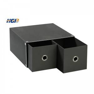 Cheap PriceList for Box Board Paper - cardboard grey drawer paper storage box of underwear – HGP