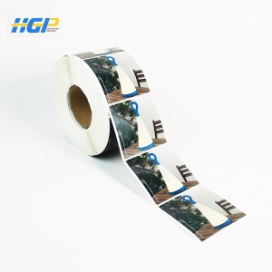 Waterproof printing stickers bottle labels Self-adhesive label with rolls