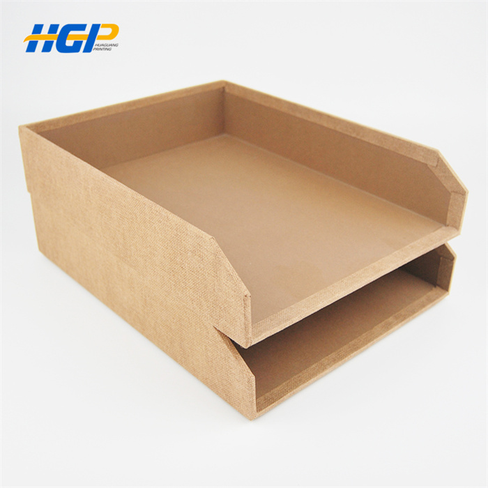 High quality customized printing desk collection magazine file storage paper box jewelry drawer cardboard box Featured Image
