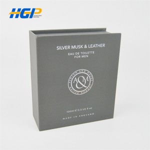 Custom Decorative Luxury Perfume Packaging Boxes With Gold Stamping Logo Cardboard Perfume box