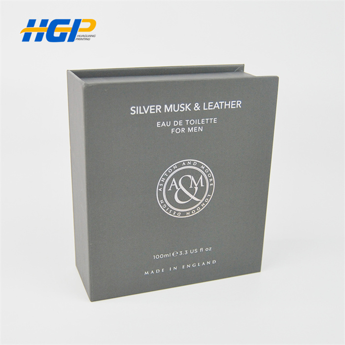 Factory directly supply Plain Gift Boxes -
 Custom Decorative Luxury Perfume Packaging Boxes With Gold Stamping Logo Cardboard Perfume box – HGP