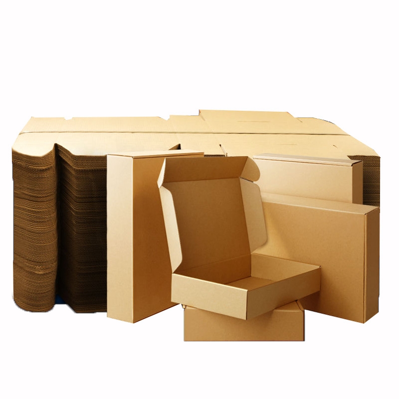 corrugated shipping box mailer boxes color carton clothing packaging box custom black express box clothing gift box small outer packaging rectangular (1)