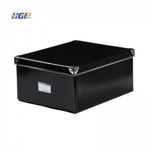 Office or home paper storage box with large capacity can be folded