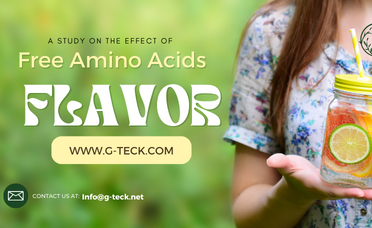 A Study on the Effect of Free Amino Acids on the Flavor of Plants