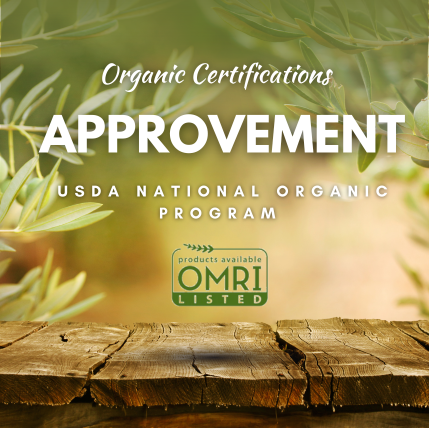 Certificación de insumos orgánicos del USDA