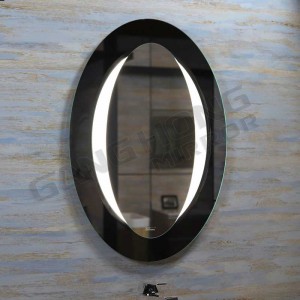 DL series smart mirrors with led light aluminum frame