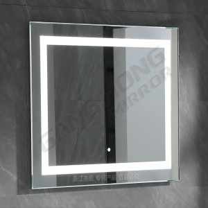 TH series copper free mirrors with led light touch switch