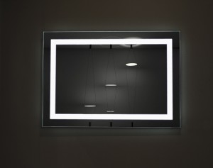 TH-34 square led light Smart Mirror