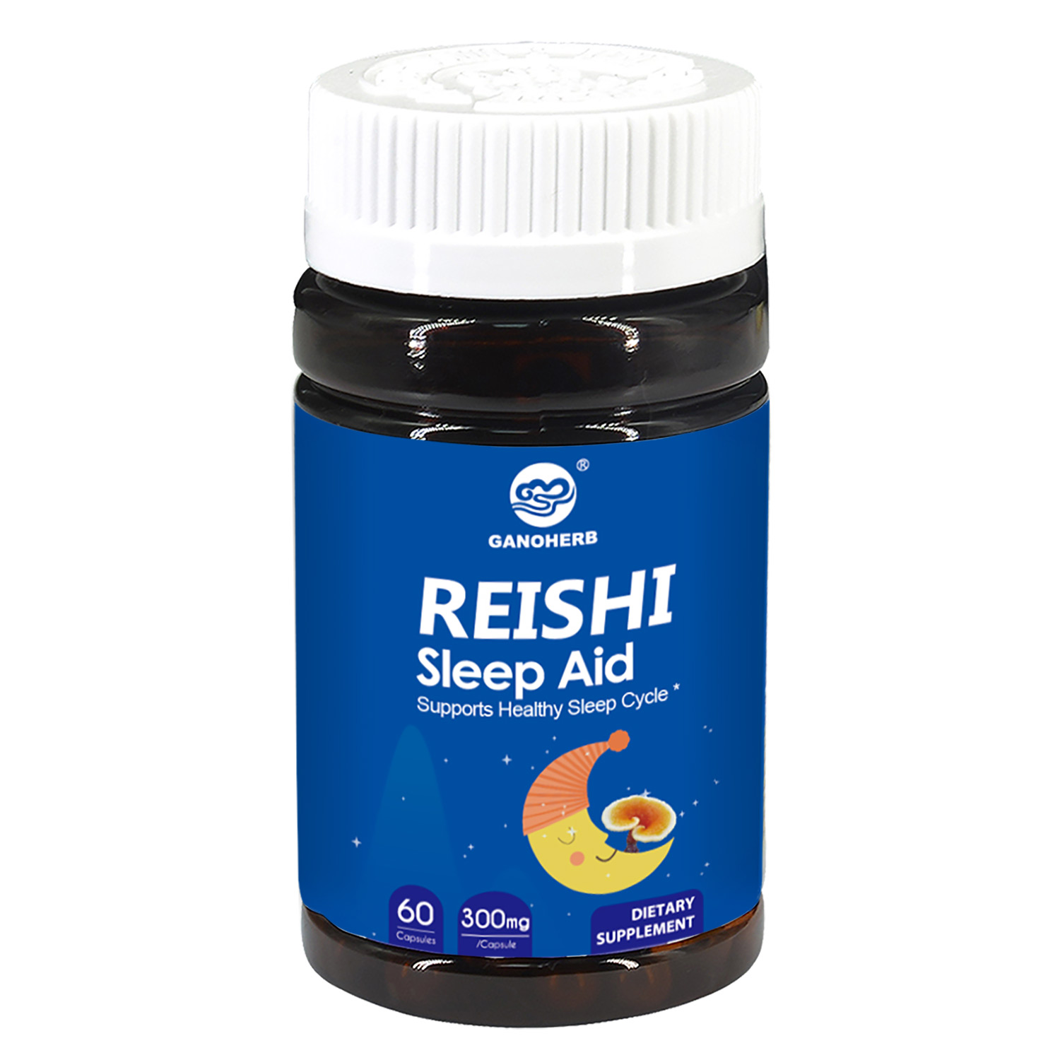 China wholesale Reishi Mushroom Coffee - GANOHERB Reishi Mushroom Sleep Aid with Organic Ganoderma Spore Powde+Melatonin- Anxiety &Insomnia Relief, Non-GMO & Gluten Free,100% Natural,Non-H...