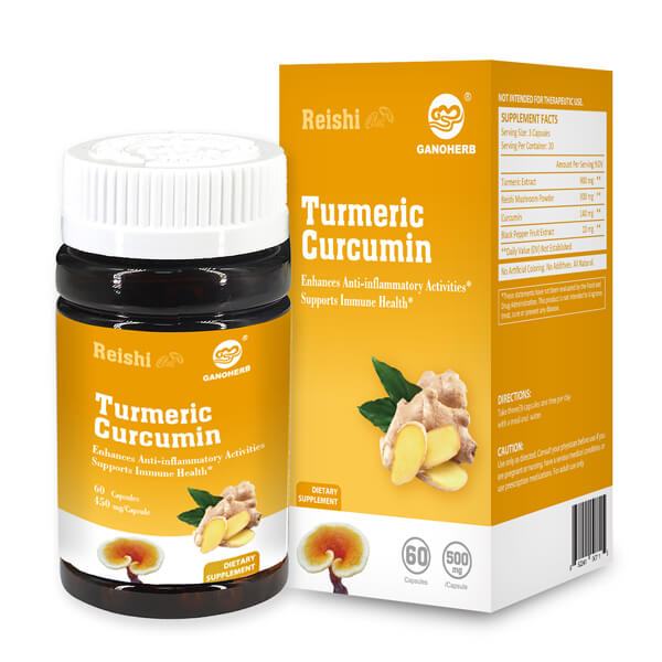100% Natural Turmeric Root Extract Powder capsule Featured Image