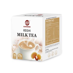 Ceai cu lapte cu extract organic de Ganoderma Lucidum