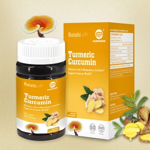 100% Natural Turmeric Root Extract Powder capsule