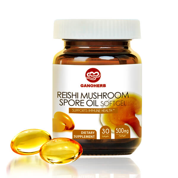 100% Original Factory Reishi Organic - Reishi spore oil softgel – GanoHerb