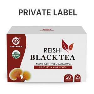 Personalice el té negro orgánico Organo Gold con Ga...