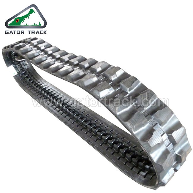 China Wholesale Rubber Tracks For Diggers Factory - Rubber Tracks 260×55.5 Mini rubber tracks – Gator Track